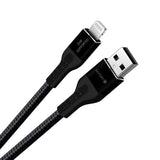 Lightning Cable Braided Fast Charging 25W - Black