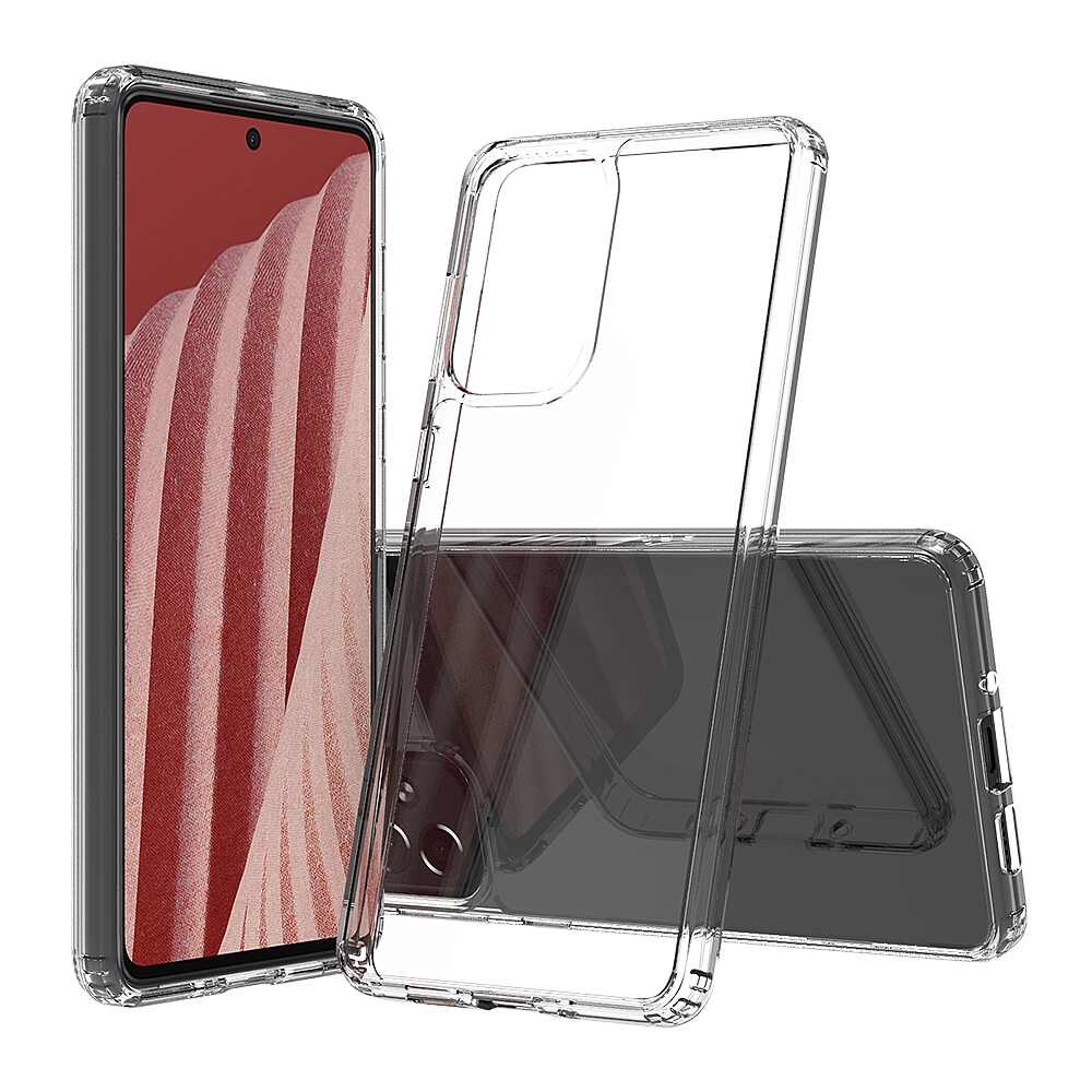 Samsung Galaxy A73 5G Case Acrylic and TPU Scratchproof - Transparent