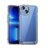 iPhone 15 Plus Case Acrylic and TPU Shockproof - Transparent