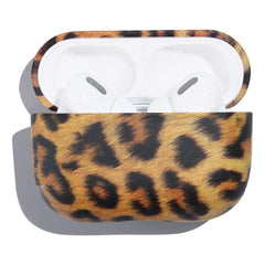 AirPods Pro Earphone PC Protective Case - Brown Leopard Texture