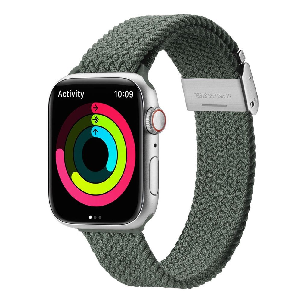 Apple Watch 41mm / 40mm / 38mm Band Braided Dux Ducis - Olive Green