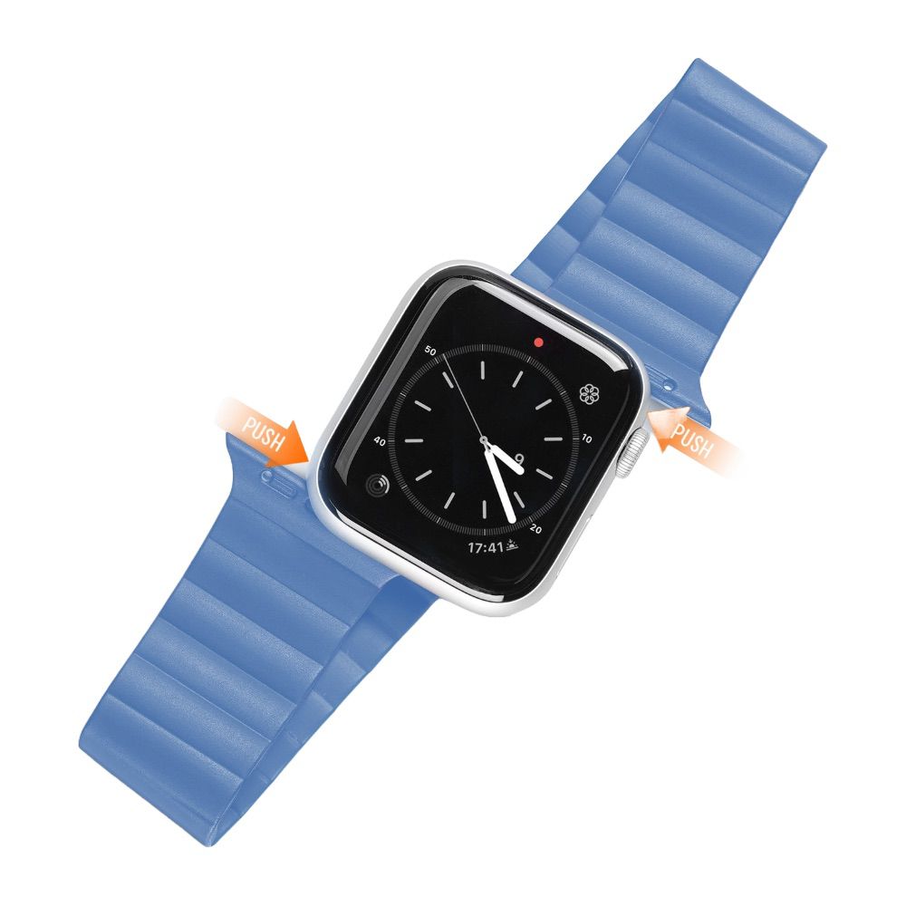 Apple Watch 49mm Band Silicone Magnetic Chain Series Dux Ducis - Blue