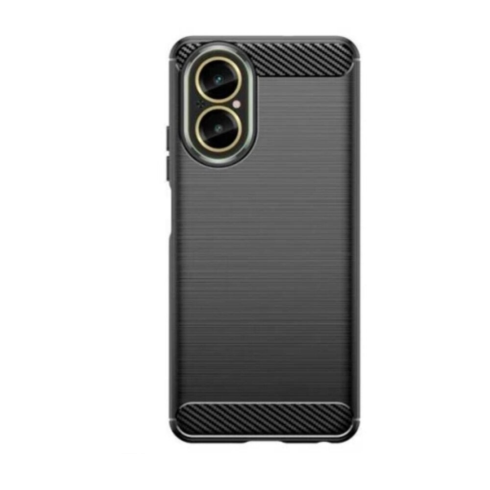 OPPO Reno8 T 5G Case Brushed Carbon Fiber TPU - Black