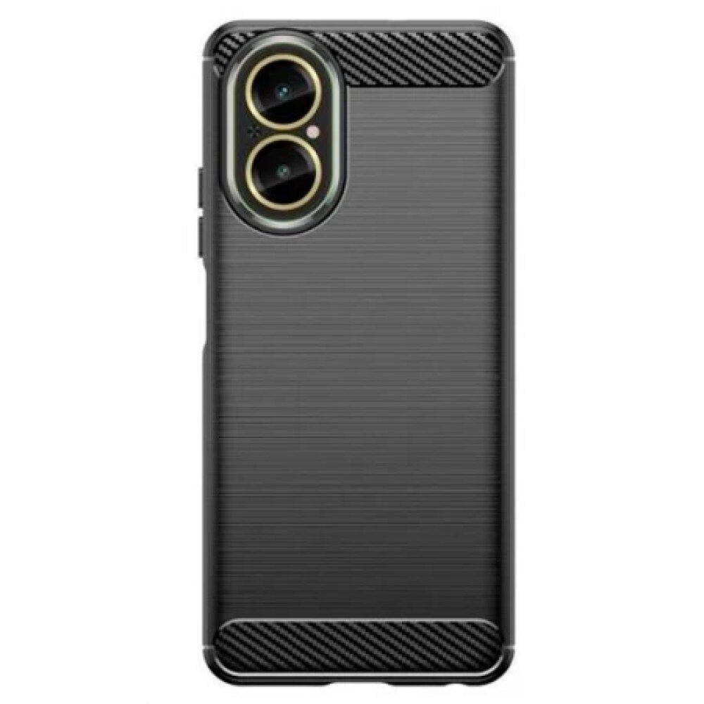 OPPO Reno8 T 5G Case Brushed Carbon Fiber TPU - Black