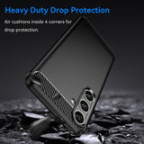 Samsung Galaxy S24 Plus 5G Case Shockproof TPU - Black