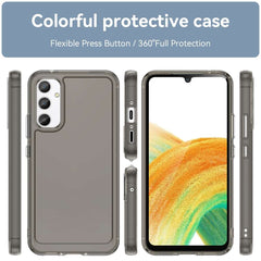 Samsung Galaxy A34 5G Case Candy Series TPU - Transparent Grey