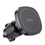 Car Phone Holder Air Vent Magnetic HOCO H34 - Black