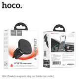 Car Phone Holder Air Vent Magnetic HOCO H34 - Black