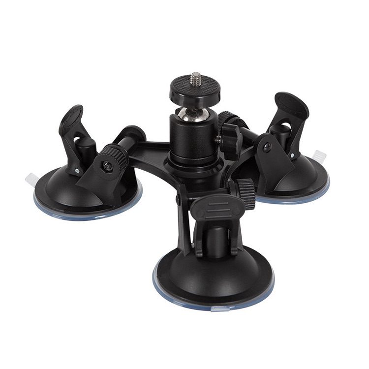 Car Video Camera Shooting Base Holder - Black