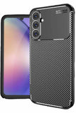 Samsung Galaxy A15 Case Carbon Fiber Texture TPU - Black