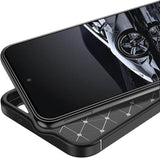 Samsung Galaxy S24 Plus 5G Case Carbon Texture Case - Black