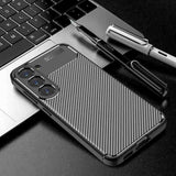 Samsung Galaxy S24 Plus 5G Case Carbon Texture Case - Black