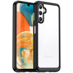 Samsung Galaxy A14 5G Case Colorful Series Acrylic + TPU - Black