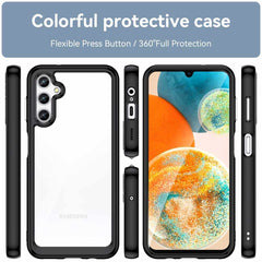 Samsung Galaxy A14 5G Case Colorful Series Acrylic + TPU - Black