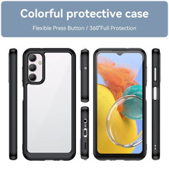 Samsung Galaxy M14 5G Case Colorful Series Acrylic - Black