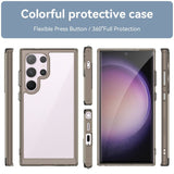 Samsung Galaxy S24 Ultra 5G Case Colorful Series - Transparent Grey