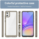 Samsung Galaxy A05 Case Colorful Series TPU - Transparent Grey