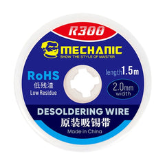 Desoldering Wick Wire 2mm Width Copper alloy Braided 1.5M