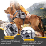 Dog Explosion-proof Chest Strap With Detachable Combination Backpack