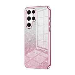 Samsung Galaxy S22 Ultra 5G Case Electroplated TPU - Pink