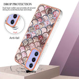 Samsung Galaxy A15 5G Case Electroplating IMD - Pink Scales