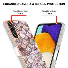 Samsung Galaxy A35 5G Case Electroplating IMD - Pink Scales