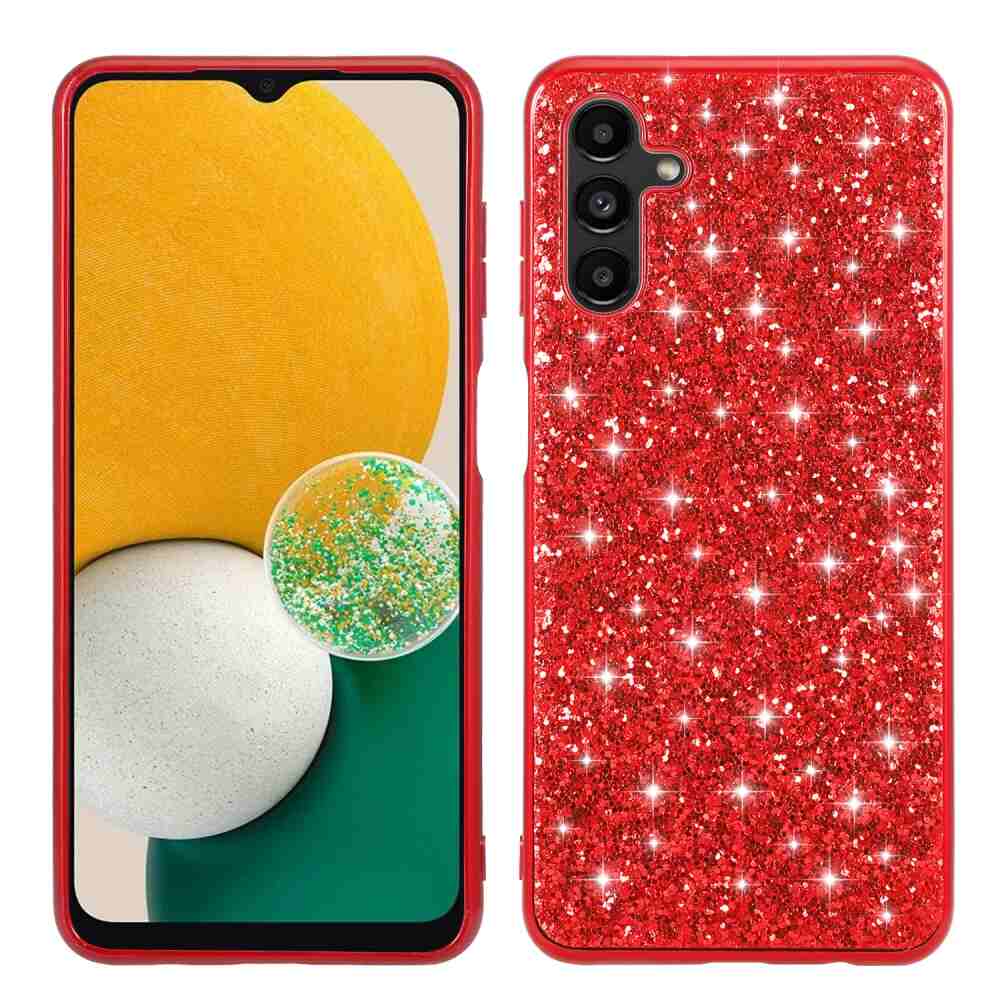 Samsung Galaxy A35 5G Case Glitter Powder TPU - Red