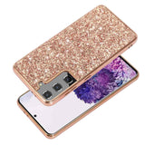 Samsung Galaxy S24 Plus 5G Case Shockproof Glitter TPU - Red