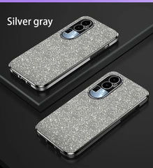 Oppo Reno10 (China) Case Protective Gradient glitter- Silver