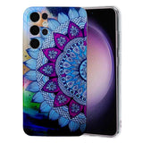 Samsung Galaxy S24 Ultra Case Shockproof TPU - Half-flower