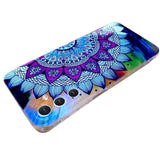 Samsung Galaxy S24 5G Case Pattern TPU - Half-flower