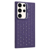 Samsung Galaxy S23 Ultra 5G Case Honeycomb Radiating - Purple