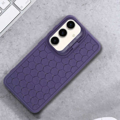 Samsung Galaxy A35 5G Case Honeycomb Radiating TPU - Purple