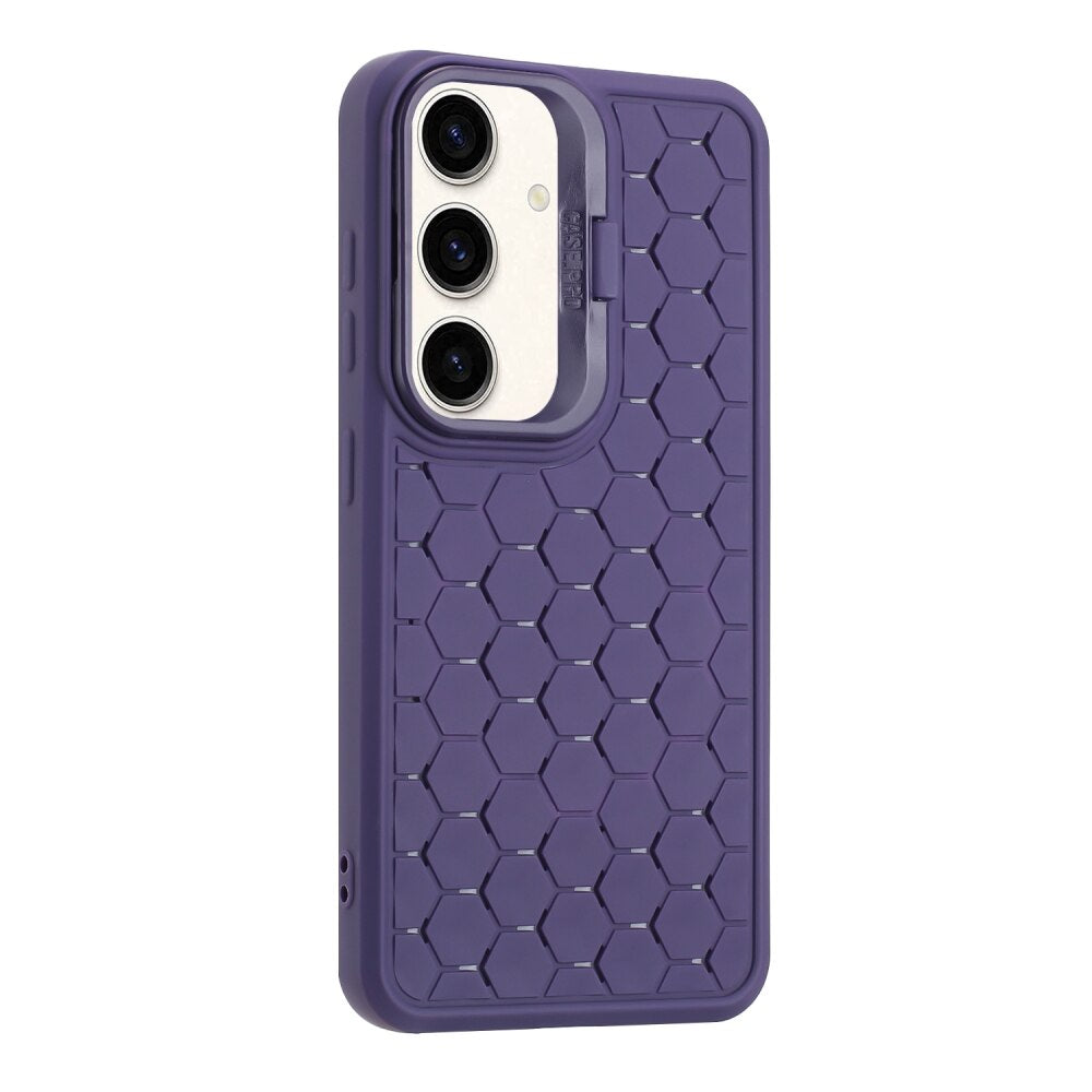 Samsung Galaxy A35 5G Case Honeycomb Radiating TPU - Purple