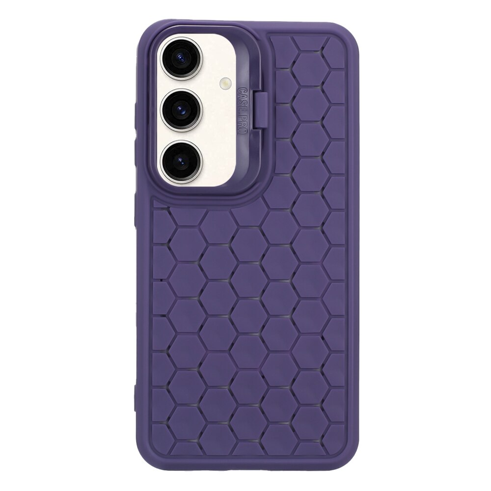 Samsung Galaxy A35 5G Case Honeycomb Radiating TPU - Purple