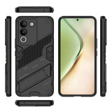 Vivo V30 Lite Case Invisible Holder TPU and PC - Black