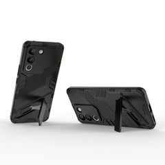 Vivo V30 Lite Case Invisible Holder TPU and PC - Black