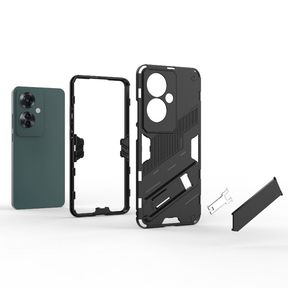 Oppo Reno11 F / F25 Pro Case Invisible Holder TPU and PC - Grey