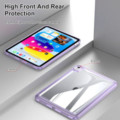 iPad Air 5 2022 / iPad Air 4 2020 Transparent Acrylic TPU - Purple