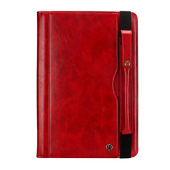 iPad Pro 12.9 2018 Case Crazy Horse Texture Multi-slot cards - Red