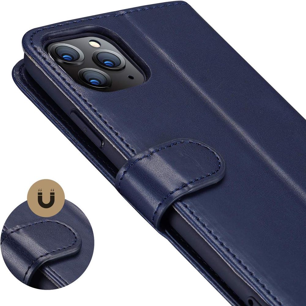 iPhone 11 Pro Case DUX DUCIS Kado Series PU Leather + TPU - Blue