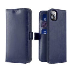 iPhone 11 Pro Case DUX DUCIS Kado Series PU Leather + TPU - Blue