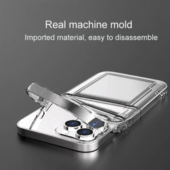 iPhone 12 Pro Max Case With Dual Card Slot Made With TPU - Transparent