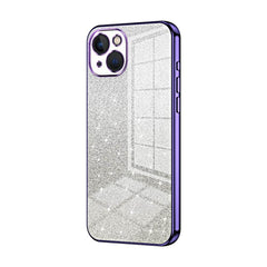 iPhone 13 Case Protective Glitter Electroplated - Purple