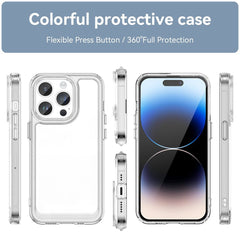 iPhone 15 Pro Case Candy Series Shockproof Transparent