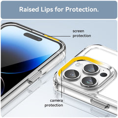 iPhone 15 Pro Case Candy Series Shockproof Transparent