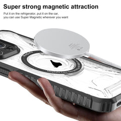 iPhone 15 Pro Case With MagSafe Magnetic Ring - Transparent Black