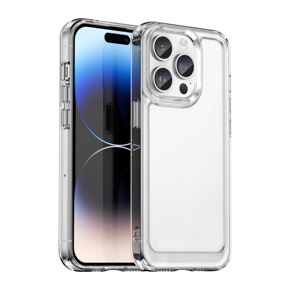 iPhone 15 Pro Max Case Candy Series Shockproof Transparent