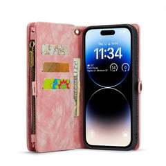 iPhone 15 Pro Max Case Multi-slot Detachable 2-in-1 - Pink