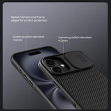 iPhone 16 Case Protective NILLKIN CamShield Pro - Black